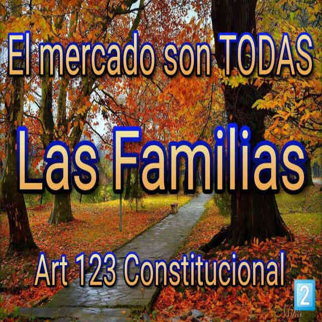 El Mercado somos todas las familias no hay más fantasías sobre mercado.  Siempre pagamos todo y mejor pagar bien para tener mercados fuertes.